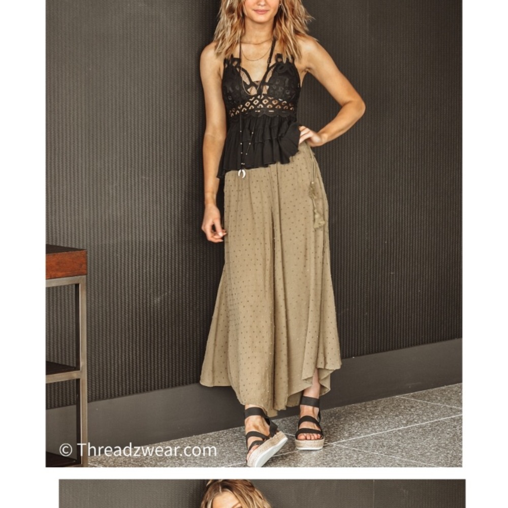 Swiss Dot Maxi pants only L (1] available